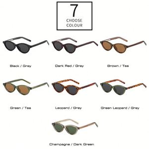 Gafas de Sol Personalizadas con Logotipo, Moda Retro 2025, Unisex, TR90, Ojo de Gato, UV400, Polarizadas, Ovaladas - Product Image 4