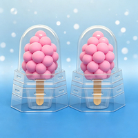 Jianye Melkwitte Druivenijs Mousse Siliconen Mal Eco-vriendelijk Herbruikbaar 3D Fruitvormig Breed Temperatuurbereik Makkelijk Ontvormen