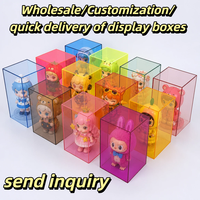 Boîtes de présentation en lucite imperméables personnalisées, présentoirs empilables en acrylique pour jouets, pour vitrine de magasin de détail, décorations intérieures