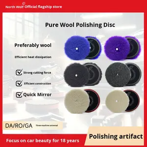 Polisseuse de <span class=keywords><strong>voiture</strong></span> Beilang avec réparation de rayures de disque de laine grossière et fine et outil de revêtement de surface de peinture de beauté - Product Image 3