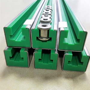 Uhmw-pe chuỗi hướng dẫn theo dõi tùy chỉnh CNC tuyến tính hướng dẫn đường sắt nhựa đường sắt pe1000 upe với chế biến thực phẩm các bộ phận máy móc ETA loại - Product Image 1