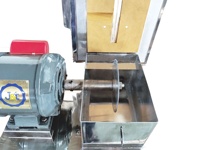 Scie à découper en acier inoxydable avec moteur 2880 tr/min - 220V pour la découpe de roches, le travail des pierres précieuses et le polissage de bijoux - Nouveau