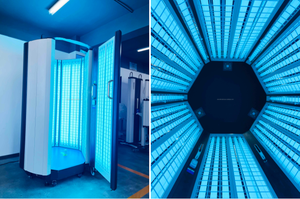 Cabina de Fototerapia UVB de Banda Estrecha de 311nm para Uso Hospitalario, Modelo Kernel Kn-4001, para Tratamiento de Vitiligo y Psoriasis de Cuerpo Completo - Product Image 2