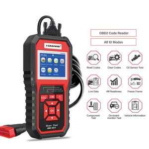 KW850 ручной 12 В OBD II автомобильный диагностический сканер поток данных O2 Датчик тестовый код сканер кВт - Product Image 3