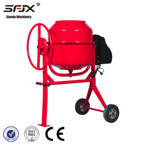 Mezcladora de Cemento y Concreto Portátil Eléctrica con Motor Diésel de Alta Calidad de 180L-260L, Descarga Manual - Product Image 4