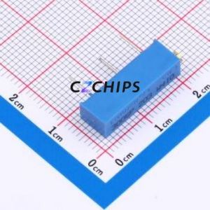 Resistencia Ajustable/Potenciómetro 3006P-203-LF, Componente de Orificio Pasante (THT)-3P, Resistencia de 6.5x4.9mm, 20kOhm, 10%, 750mW, 250ppm/ ℃ - Product Image 1