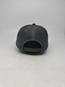 Casquette de baseball unisexe en denim délavé à l'acide, design vintage à 6 panneaux avec lettrage tendance, bord incurvé, couleur or cuivre, style cowboy - Product Image 2