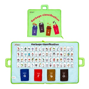 Jollybaby baby <span class=keywords><strong>touch</strong></span> 3d livre en tissu livre doux tissu non toxique livre de développement de l'éducation précoce divers styles peuvent être personnalisés - Product Image 1