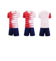 Maillot Vêtements d'équipe de football originaux Maillots de hockey personnalisés Ensemble de maillots de sport rouges Maillot de football et de football