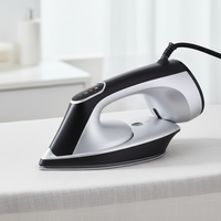Défroisseur Vapeur Portable 2-en-1 1800W avec Écran LED et Panneau Tactile, Fer à Vapeur Électrique à Main, Prise US pour Hôtels et Usage Domestique