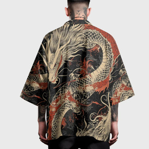Nouvelle Robe Kimono Haori Imprimée en 3D Style Ukiyo-E Chinois 2026, Robe Japonaise Matsuri Happi pour la Maison et les Loisirs Sportifs - Product Image 6
