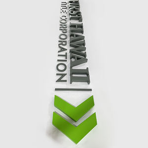 Personalizzato 3D in acciaio inox in <span class=keywords><strong>metallo</strong></span> lettere <span class=keywords><strong>da</strong></span> <span class=keywords><strong>parete</strong></span> per ufficio interno segnaletica Logo per le aziende degli ospedali nome ufficio decorazione - Product Image 2