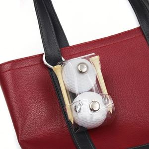 Pochette en PVC transparente de qualité supérieure, porte-balles durable, sac de ceinture, cadeau idéal pour les amateurs de golf - Product Image 3