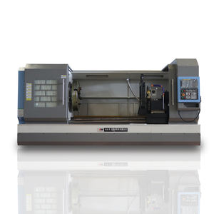 하이 퀄리티 CK61100 병렬 선반 <span class=keywords><strong>CNC</strong></span> 세로 터닝머신 플랫 베드 구조 수평 가공용 중형 의무 - Product Image 1