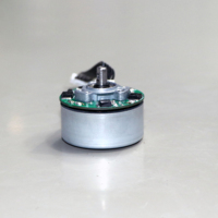 Outrunner 24V DC Motor Magnet permanen, Motor Magnet permanen tiga fase tanpa sikat untuk pembersih kolam robot, Driver kipas peralatan rumah pintar