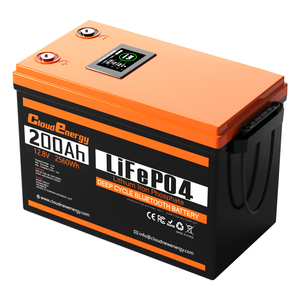 Batterie Cloudenergy DPCL12-200 12V 200Ah avec 6000 cycles - Température de fonctionnement de -20°C à 60°C - Alimentation de secours DPCL12-200 Cloudenergy 12 - Product Image 1