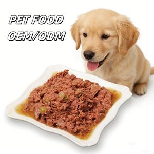 OEM/ODM Mousse Gourmande <span class=keywords><strong>pour</strong></span> <span class=keywords><strong>Chien</strong></span>, Pâtée, Aliment Humide en Conserve, Friandises <span class=keywords><strong>pour</strong></span> Chats et Chiens, Snacks <span class=keywords><strong>pour</strong></span> Animaux en Boîte - Product Image 1