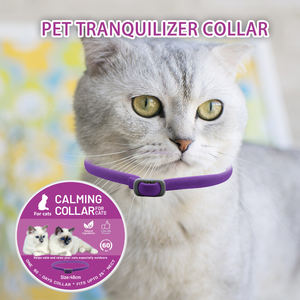 Fabricante al por mayor aceites esenciales no tóxicos collares calmantes ajustables para perros y gatos mientras alivia la ansiedad - Product Image 2
