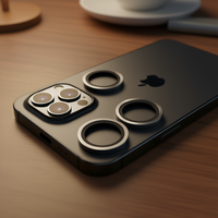 Objectif de caméra arrière téléobjectif interchangeable (verre optique) pour iPhone 16 Pro/Max