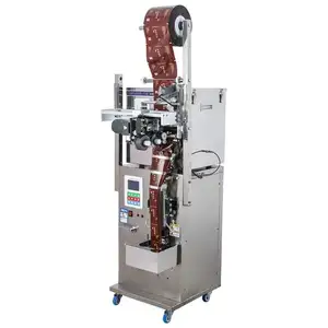Automatische Zakpoedervuller Deeltjesweegmachine Voor Theezaden Korrels Voedselverpakkingsmachine