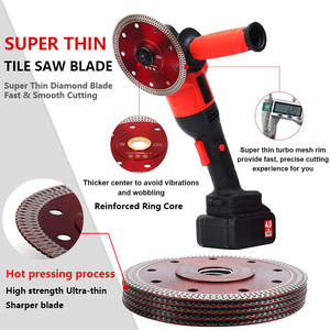 4.5 Inch 115mm X Mesh Turbo <strong>Segment</strong> Tile Porcelain Ceramic Cutting Disc Disk Diamond Saw <strong>Blade</strong> - Product Image 4