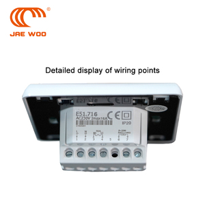 Controlador <span class=keywords><strong>de</strong></span> Temperatura Constante Aislado y Anti-choque Eléctrico con Certificación CE, Personalizado OEM ODM, para Película <span class=keywords><strong>de</strong></span> Calefacción por Suelo Radiante <span class=keywords><strong>de</strong></span> Carbono para el Hogar - Product Image 4
