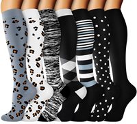 Chaussettes de compression de sport idéales pour le football et les infirmières