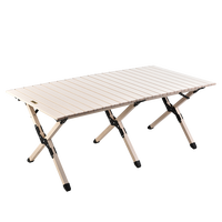 Table pliante en aluminium de nouvelle conception Table pliable d'extérieur pour les fournisseurs du marché