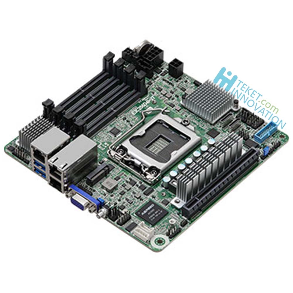 Asrock Rack Server MB E3C256D4I-2T - Supports ATX PSU/IPMI
