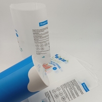 Botella Personalizada de Batido de Leche, Etiqueta Termorretráctil, Rollo de Película de Pvc, Envoltura de Manga, Etiqueta