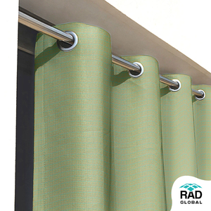 Desert Breeze HDPE Knitted Fabric Outdoor Curtains 325 GSM with UV Resistant Heavy Duty Weave for Fresh Natural Patio Privacy - Product Image 5