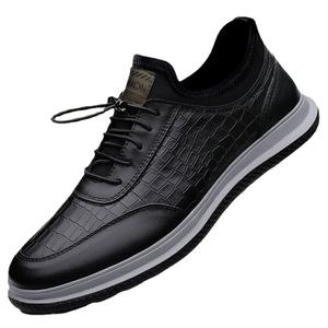 Zapatos duraderos de PU para hombre, antideslizantes, impermeables, para caminar, para otoño - Product Image 1