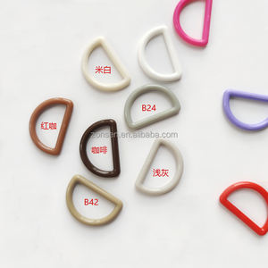 Hebilla de Anillo en D de Plástico KAM de 20 mm al por Mayor, Hebilla Ajustable Semicircular para Correas, 29 Colores en Existencia - Product Image 5