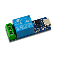Module de relais USB DC LCUS-1 version TPYE-C pour le contrôle du port série d'ordinateur