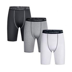 Caleçons de sport pour hommes, pantalons de fitness, caleçons de course moulants extensibles à séchage rapide - Product Image 1