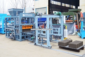 QT4-15 <span class=keywords><strong>Hourdis</strong></span> Machine à blocs de pavage solide Habiterra Machine de fabrication de briques creuses en béton de ciment de construction à emboîtement au Ghana - Product Image 2