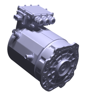 มอเตอร์แม่เหล็กซิงโครนัส 63 กิโลวัตต์ 120 กิโลวัตต์ และชุดควบคุมสำหรับเรือ - Product Image 1