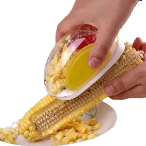 Itchen-Mini pelador de maíz manual, máquina peladora de maíz de plástico fácil de limpiar, nuevo estilo de cocina