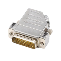 Adaptateur de soudage DB26 à 3 broches pour diagnostic automobile, sortie à 45 degrés, connecteur de raccordement à coque métallique