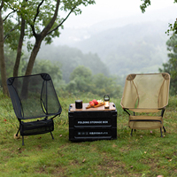 Chaise de plage GSD Outdoor ultra-légère, portable, en aluminium, pour le camping, chaise moderne à dossier bas