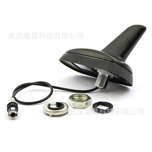 Antenne aileron de requin pour voitures Audi Volvo, plastique noir, 50 ohms, montage sur toit de voiture - Product Image 4