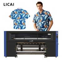 Impresora de Sublimación Industrial Fedar FD1924S de 1.9m con 24 Cabezales Epson S3200-A1, Máquina de Impresión Digital por Transferencia de Calor para Poliéster