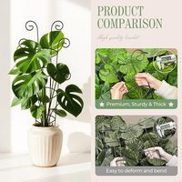 Treillis métallique décoratif pour plantes en pot, support de grimpement pour plantes d'intérieur, facile à assembler, vente en gros