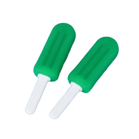 Plateau d'alignement orthodontique en silicone Plateau d'alignement en forme de sac dentaire avec saveur de menthe