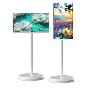 <span class=keywords><strong>Mini</strong></span> <span class=keywords><strong>écran</strong></span> d'affichage médical Smart TV mobile interactif portable de 22 pouces avec support enroulable Fonction Follow-by-Me Texte OEM - Product Image 1