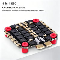 Module de vol LANRC F405 V3 avec contrôleur de vol F405 et ESC 4-en-1 3-6S Lipo pour drone quadricoptère FPV de course et freestyle de 5-7 pouces