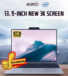AIWO dizüstü i5-10210U CPU J4125 14 inç UHD grafik 600 yenilikçi tak ve çekme 2MP kamera 3K ekran online sınıf