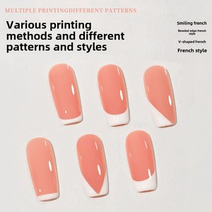 Pochoir de style français en acier pour nail art, autocollants de Noël et décalcomanies papillon et fleurs pour ongles en silicone - Product Image 4