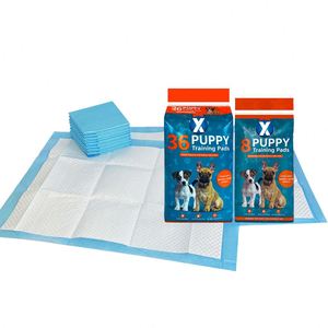 OEM Écologique Imperméable SAP Coussinets d'apprentissage jetables pour chiots, absorption d'urine pour animaux de compagnie, pour la propreté, XL 60x90 - Product Image 1