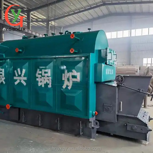 YG Caldera Industrial Calderas automáticas de madera Generador de vapor Variantes de tubo de fuego 100kg 200kg 300kg 500kg para biomasa de carbón - Product Image 4